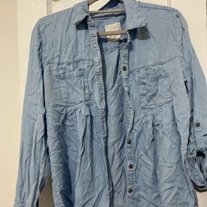 Denim blue long sleeve